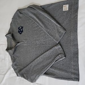 EUC Retro Brand KC Monarchs 1/4 zip pullover, size XL